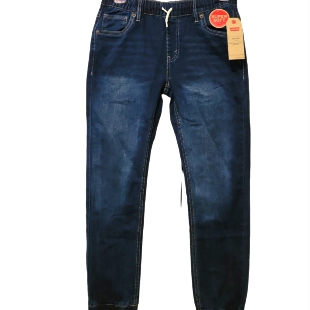 Levi's Girls Denim Joggers Size Medium 10-12 years NWT